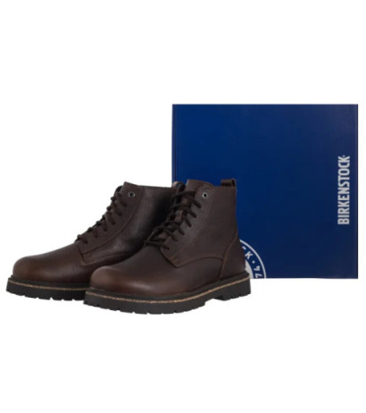 Birkenstock Highwood Lace Mid Chocolate 1030757 (BK336-b) saapad
