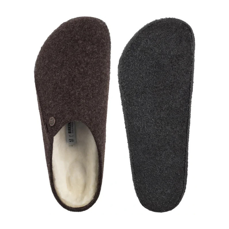 Birkenstock Zermatt Rivet Shearling Mocha 1016570 (BK337-a) sussid