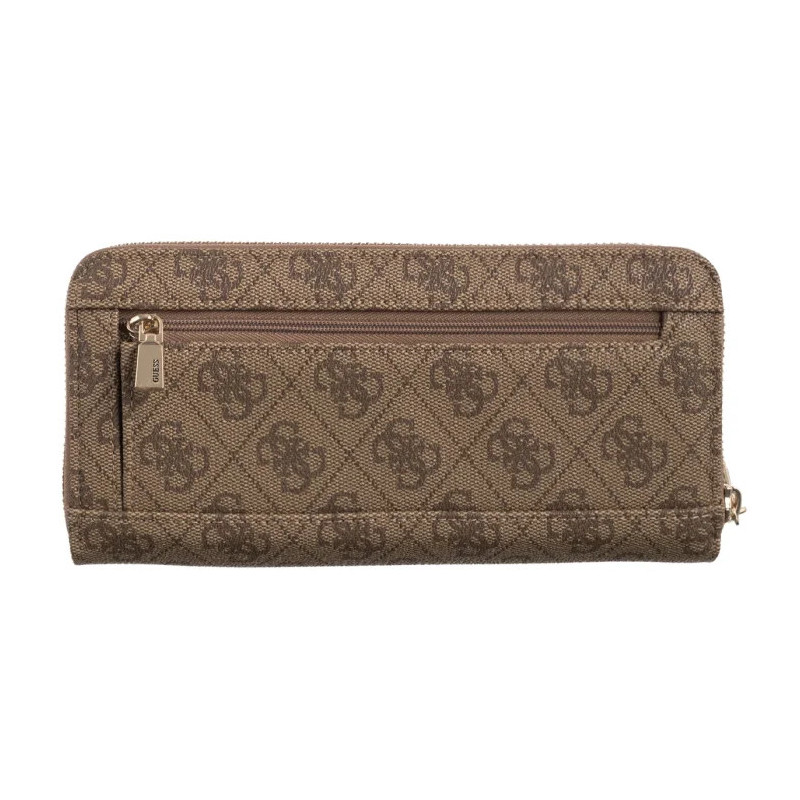 Guess Brenton Slg Lrg Zip Around SWLG96 48146 Latte Logo (GU752-a) käekott