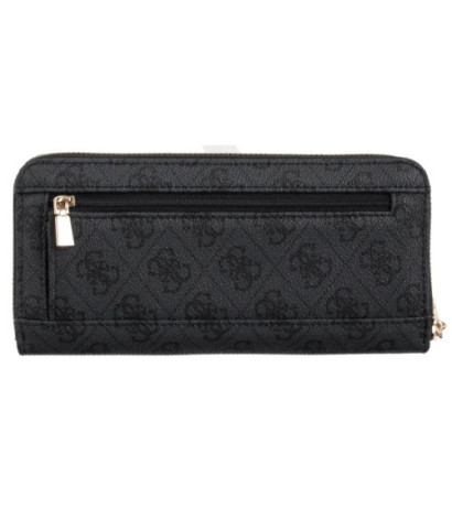 Guess Brenton Slg Lrg Zip Around SWLG96 48146 Coal Logo (GU752-b) käekott