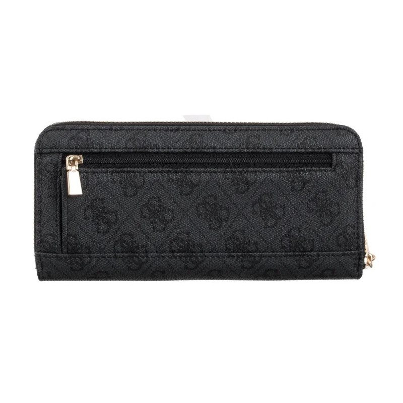 Guess Brenton Slg Lrg Zip Around SWLG96 48146 Coal Logo (GU752-b) käekott