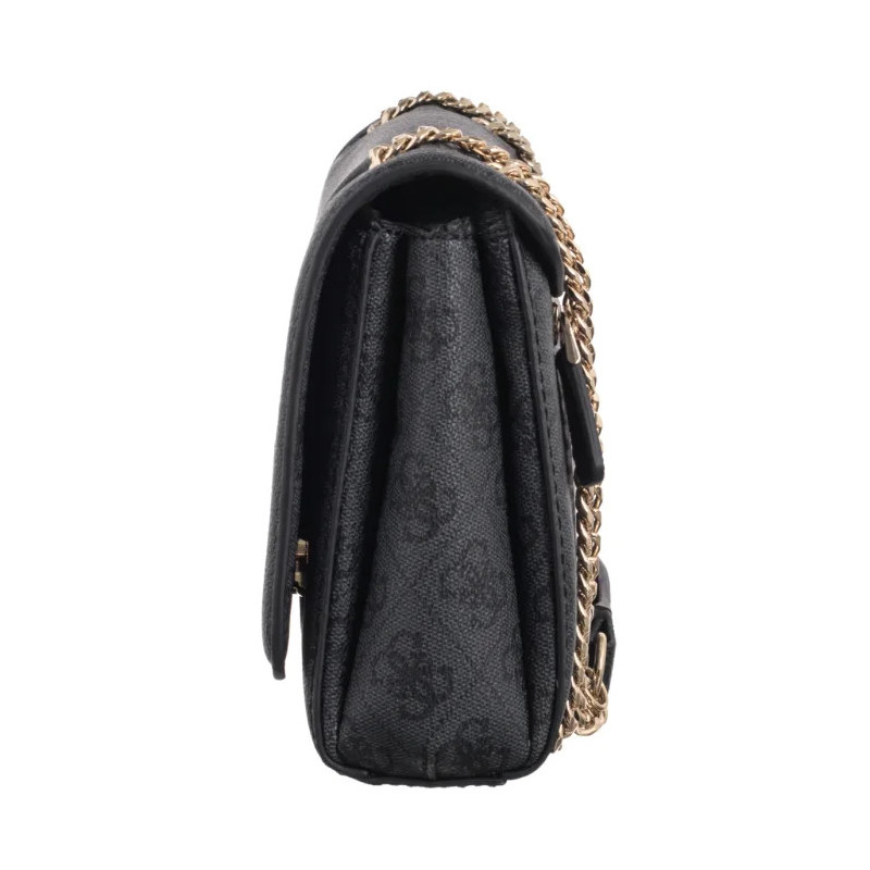 Guess Noelle II Cnvrtble Xbody Flap HWBG96 72210 Coal Logo (GU761-a) käekott