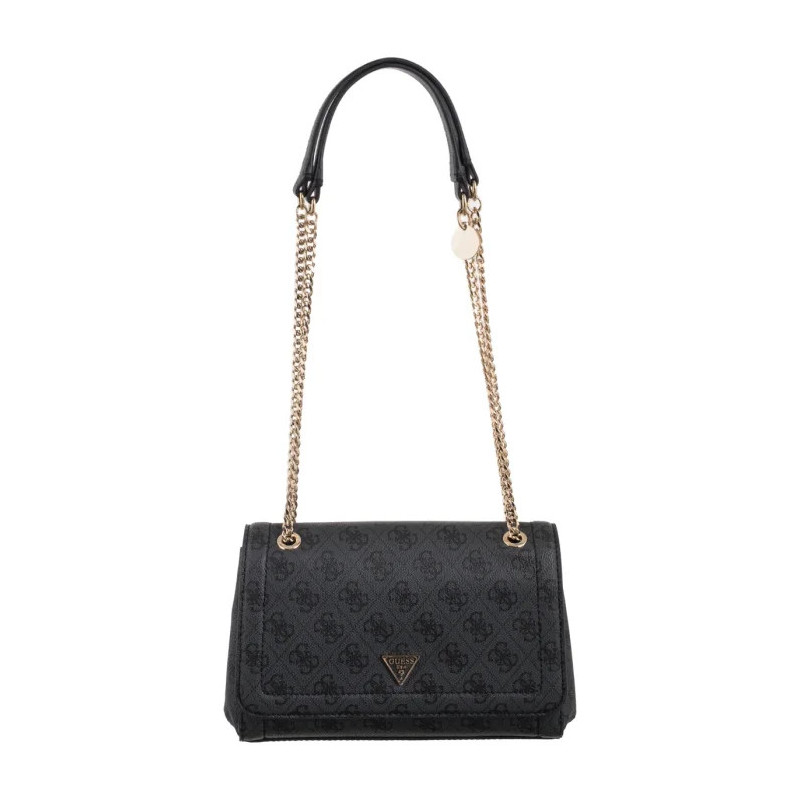 Guess Noelle II Cnvrtble Xbody Flap HWBG96 72210 Coal Logo (GU761-a) käekott