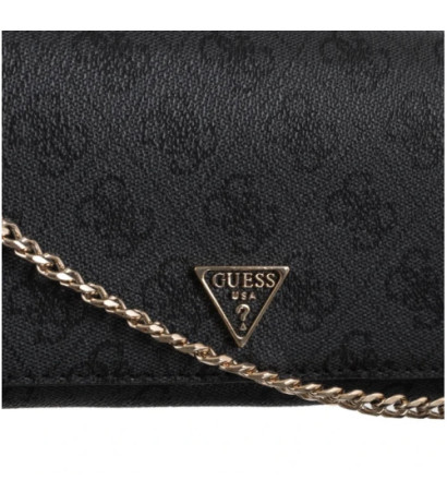 Guess Noelle II Xbody Flap Organizer HWBG96 72750 Coal Logo (GU762-a) käekott