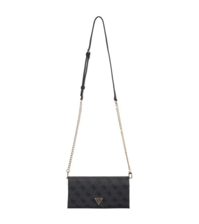 Guess Noelle II Xbody Flap Organizer HWBG96 72750 Coal Logo (GU762-a) käekott