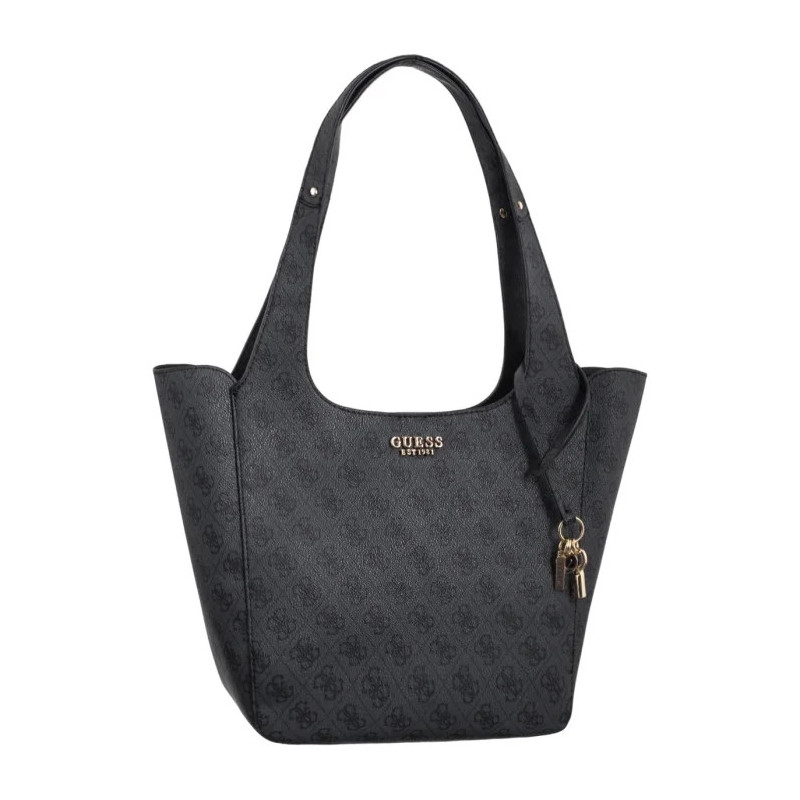 Guess Calista 2 In 1 Tote HWSG73 43220 Coal Logo (GU765-a) käekott