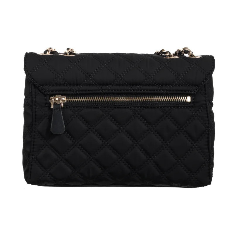 Guess Giully II 2 Comp Cnvrtble Flap HWYQ96 73200 Black (GU757-a) käekott