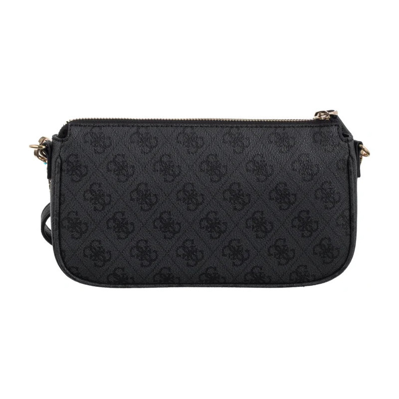 Guess Noelle II Dbl Pouch Crossbody HWBG96 72710 Coal Logo (GU758-a) käekott