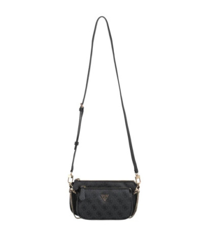 Guess Noelle II Dbl Pouch Crossbody HWBG96 72710 Coal Logo (GU758-a) käekott