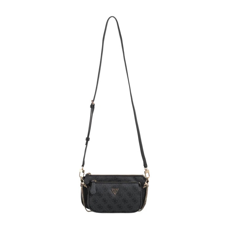 Guess Noelle II Dbl Pouch Crossbody HWBG96 72710 Coal Logo (GU758-a) käekott
