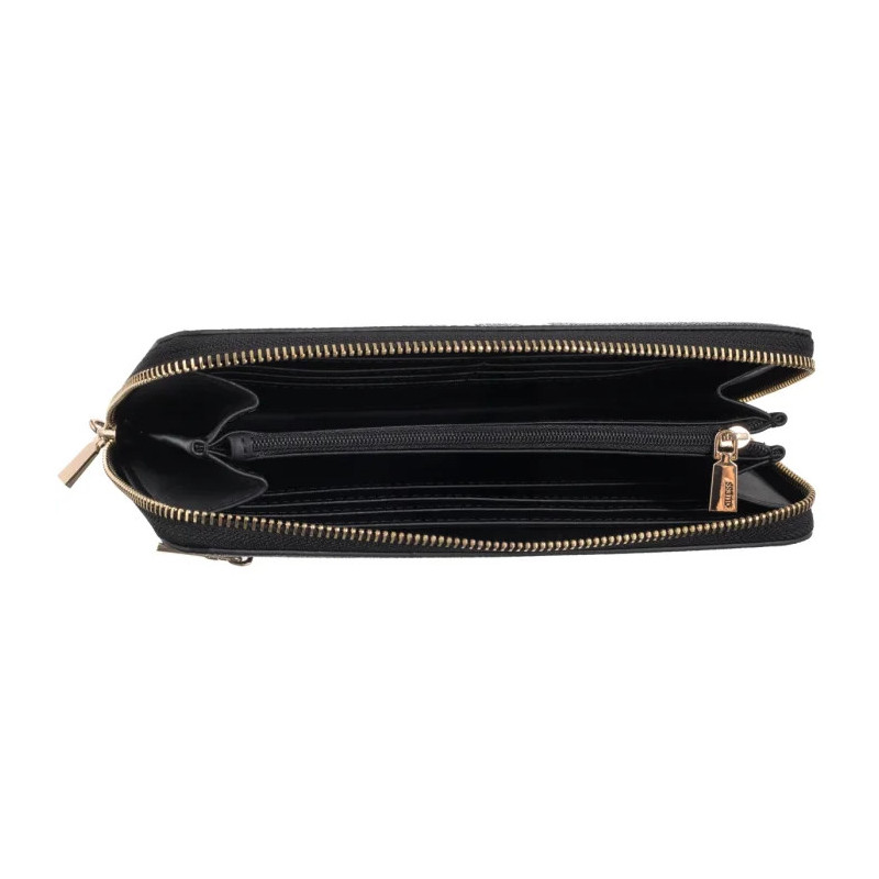 Guess Laurel II Slg Large Zip Around SWOS74 59146 Coal Logo (GU774-b) käekott