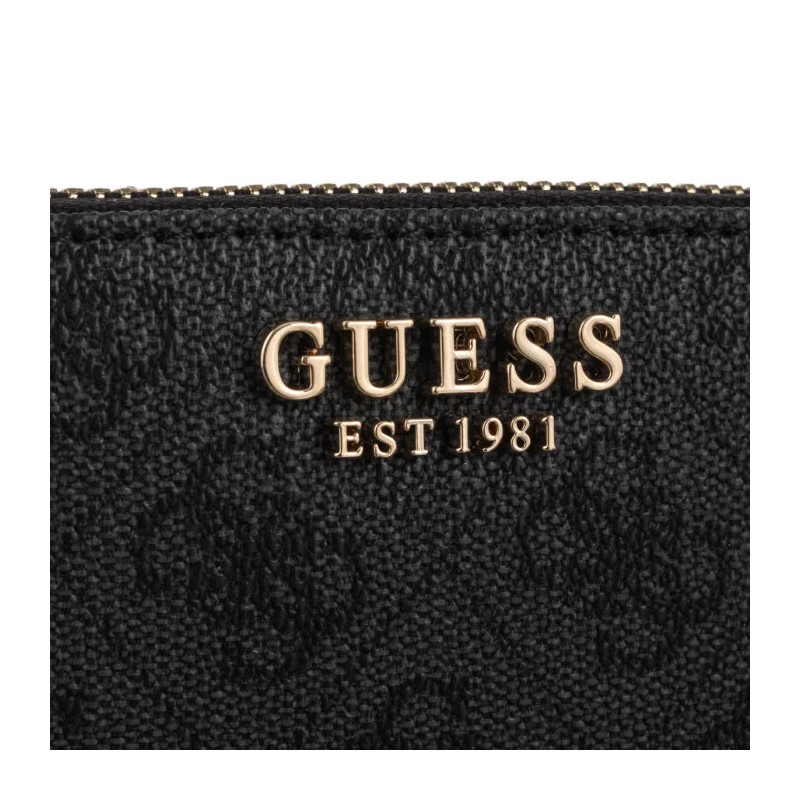 Guess Laurel II Slg Small Zip Around SWSG74 59137 Coal Logo (GU776-a) käekott