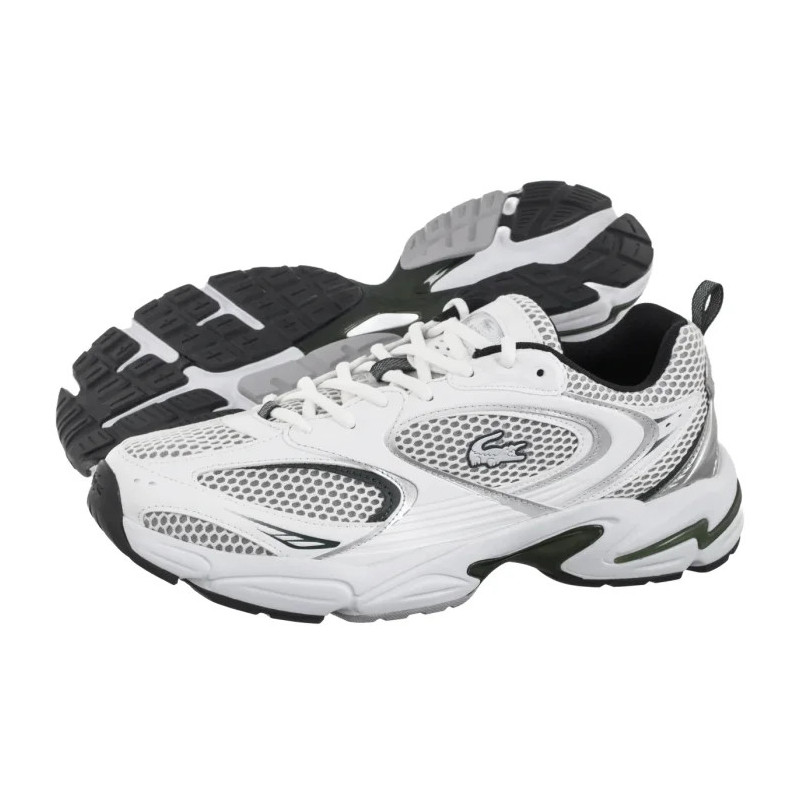 Lacoste Storm 96 2K 125 2 Sma Wht/Dk Grn 749SMA0021.1R5 (LC452-b) spordijalatsid