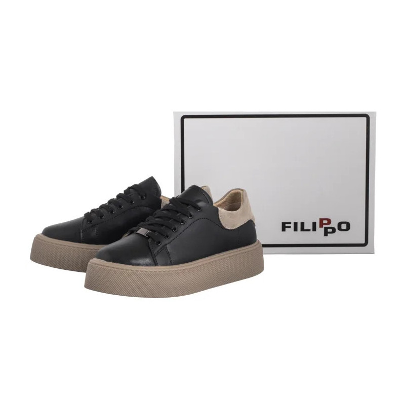 Filippo Czarne DP6119/25 BK BE (FO108-d) spordijalatsid