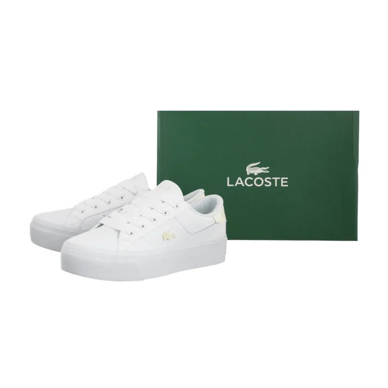 Lacoste Ziane Platform 225 1 CFA Wht/ Off Wht 750CFA0033.65T (LC463-a) kingad