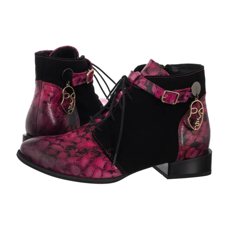 Maciejka Róż+Czarny 5743A-15/00-8 (MA1407-b) kingad