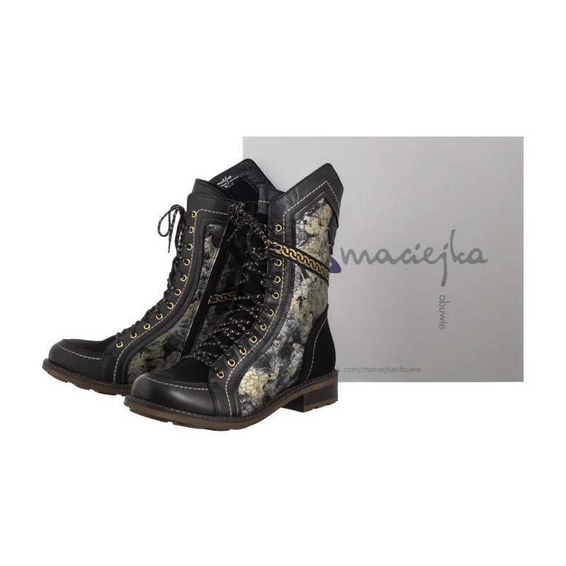 Maciejka Czarno-Złote 07097-01/00-8 (MA1408-a) kingad