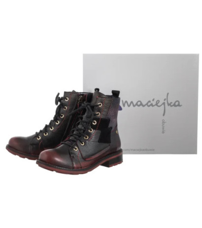 Maciejka Czerwono-Czarne 07058-23/00-8 (MA1411-a) kingad