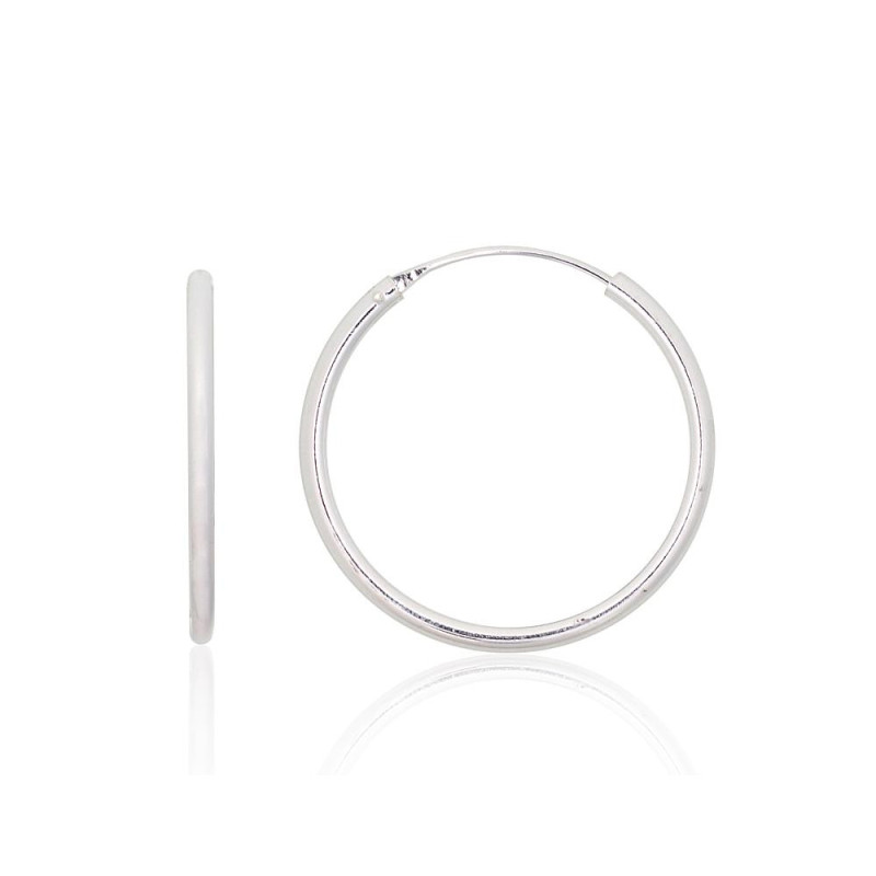 Hõbekõrvarõngad-ringikesed 2203917, Hõbe 925°