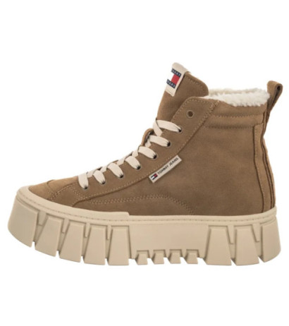 Tommy Hilfiger Tjw Vulc Flatform Suede Wl Bronze Twist EN0EN02894 RBH (TH1403-a) kingad