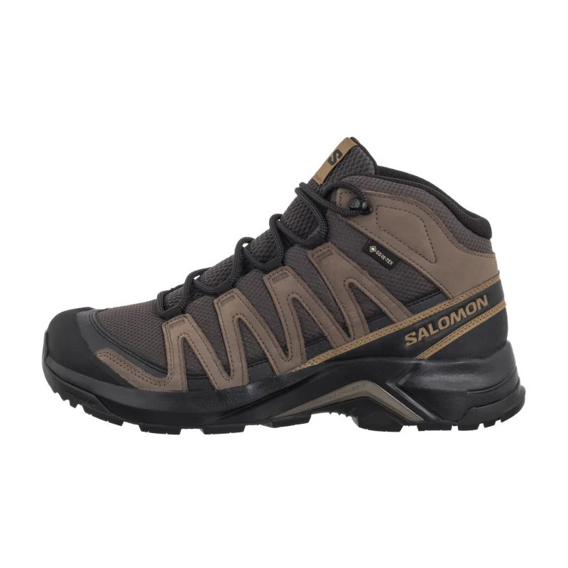 Salomon X-Adventure Recon Mid GTX Asphalt/Falcon/Coyote Brown 478145 (SO12-a) kingad