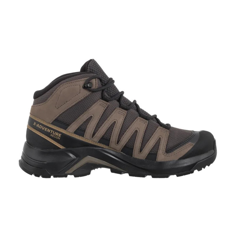 Salomon X-Adventure Recon Mid GTX Asphalt/Falcon/Coyote Brown 478145 (SO12-a) kingad