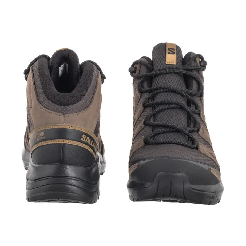 Salomon X-Adventure Recon Mid GTX Asphalt/Falcon/Coyote Brown 478145 (SO12-a) kingad