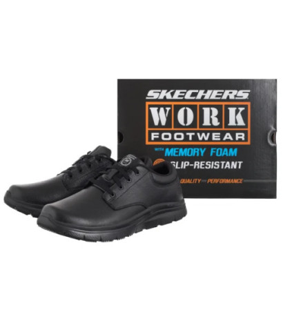 Skechers Work Flex Advantage Black 77513EC/BLK (SK272-a) spordijalatsid