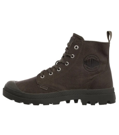 Palladium Pampa Zip Lth Ess Dusky Green 76888-308-M (PA64-e) saapad