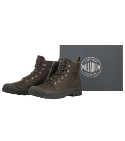 Palladium Pampa Zip Lth Ess Black 76888-008-M (PA64-e) saapad