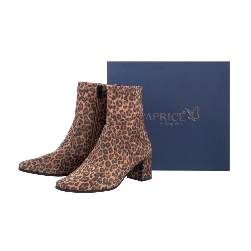 Caprice Brązowe 9-25354-41 420 Leo Stretch Vegan (CP444-c) kingad