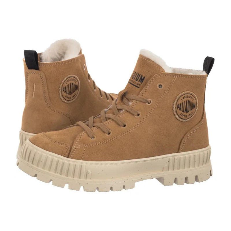 Palladium Pallashock Zip Warm Dear Brown 74353-252-M (PA150-a) saapad