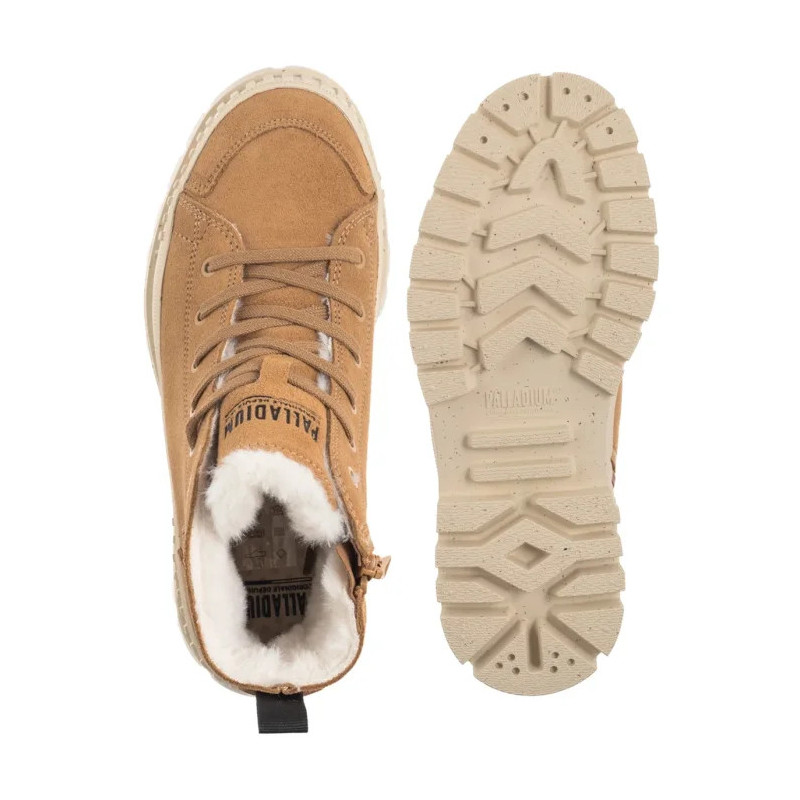 Palladium Pallashock Zip Warm Dear Brown 74353-252-M (PA150-a) saapad