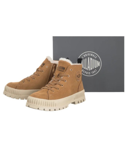 Palladium Pallashock Zip Warm Dear Brown 74353-252-M (PA150-a) saapad