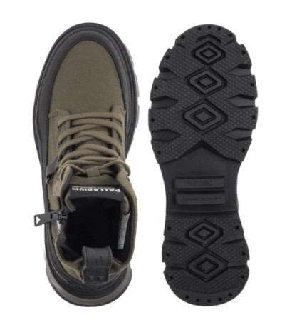 Palladium Pallasquad Zip Tx Olive Night 99532-325-M (PA151-a) saapad