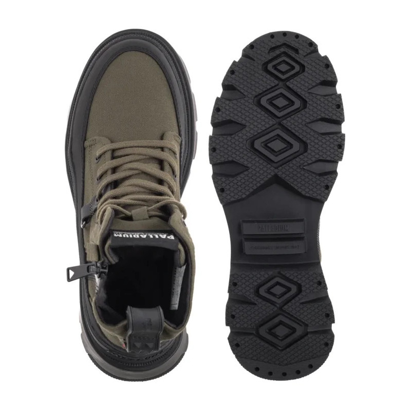 Palladium Pallasquad Zip Tx Olive Night 99532-325-M (PA151-a) saapad