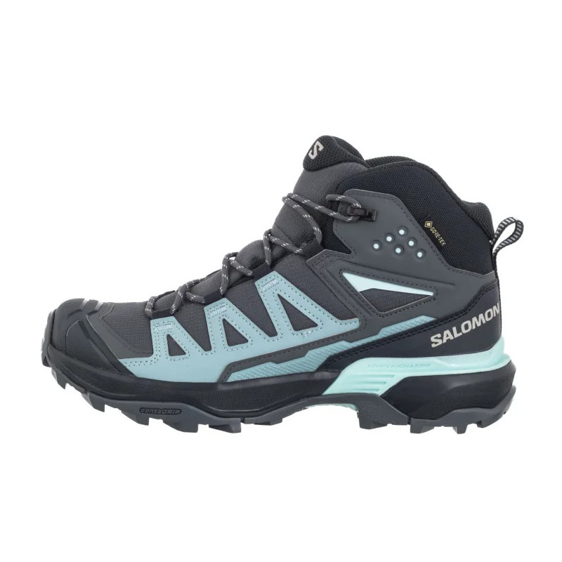 Salomon X Ultra 360 Mid GTX W Turbulence/Carbon/Toumaline 477451 (SO16-a) kingad