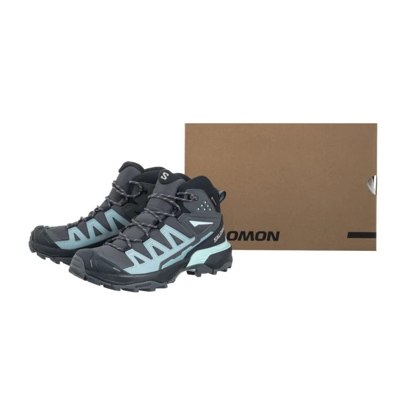 Salomon X Ultra 360 Mid GTX W Turbulence/Carbon/Toumaline 477451 (SO16-a) kingad