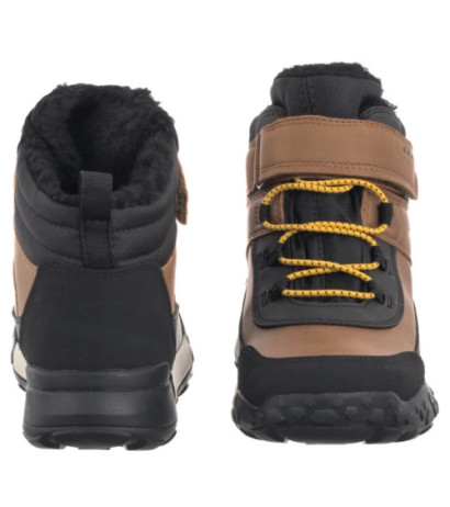 Geox J Trekkyup B Abx E LT Brown/Black J46MBE 0MEMS C0275 (GE200-c) saapad