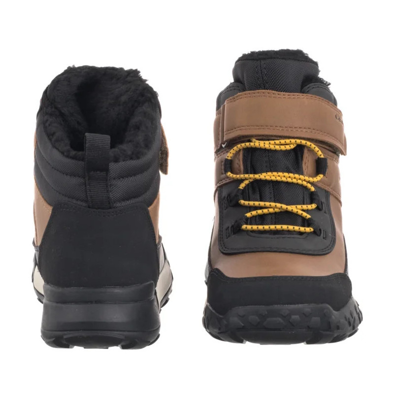 Geox J Trekkyup B Abx E LT Brown/Black J46MBE 0MEMS C0275 (GE200-c) saapad