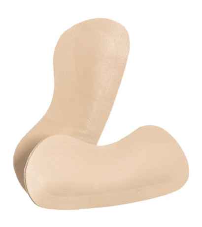 Coccine Heel Protector - Goat Leather & Latex Beige (CN4-a) sokid
