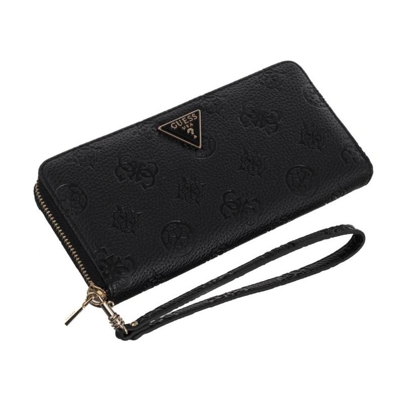 Guess Cresidia II Slg Large Zip Around SWPD98 88146 Black Logo (GU785-a) käekott