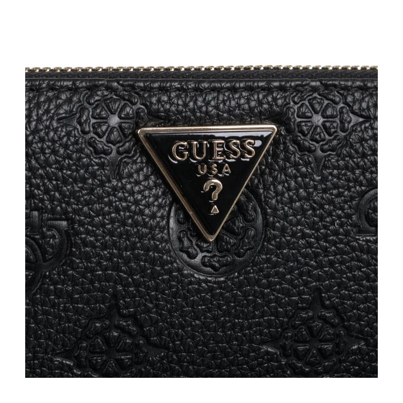 Guess Cresidia II Slg Large Zip Around SWPD98 88146 Black Logo (GU785-a) käekott