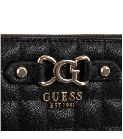 Guess Nadira Slg Large Zip Around SWQG84 24146 Black (GU790-a) käekott