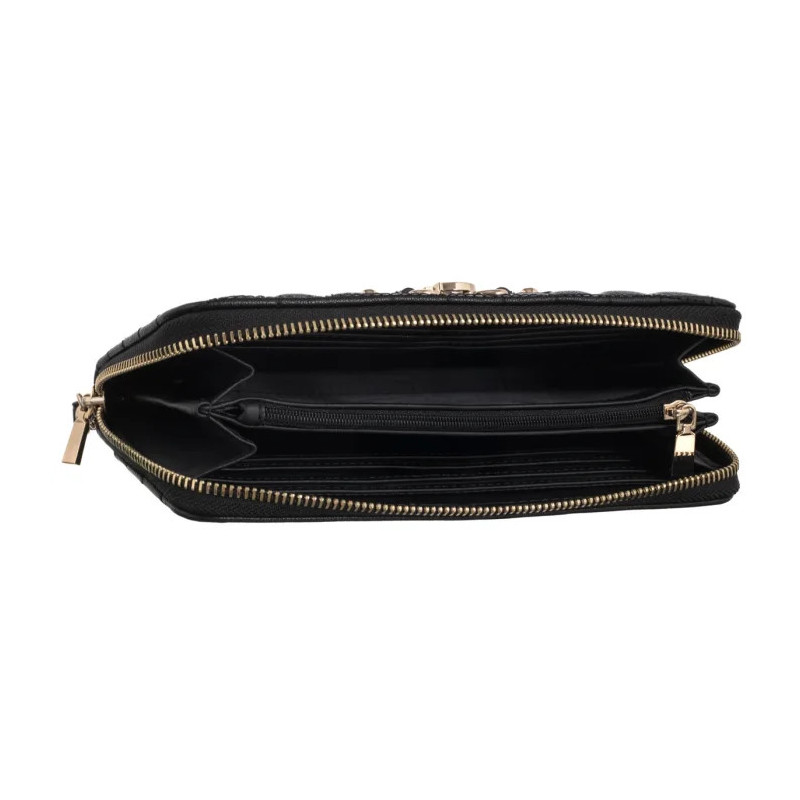 Guess Nadira Slg Large Zip Around SWQG84 24146 Black (GU790-a) käekott