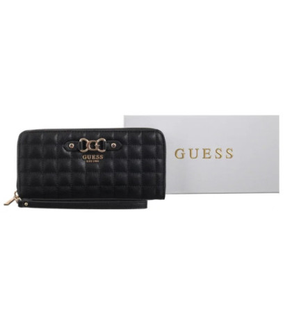 Guess Nadira Slg Large Zip Around SWQG84 24146 Black (GU790-a) käekott