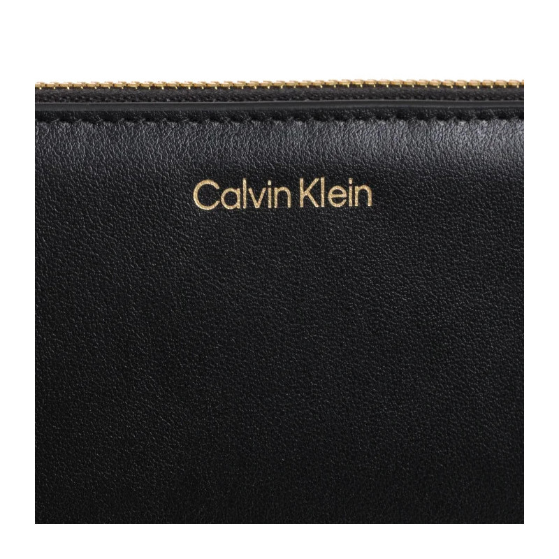 Calvin Klein CK Puller Large Zip Around Black LV04F1093G UB1 (CK692-a) käekott