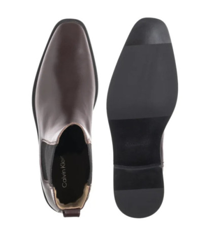 Calvin Klein Slim Ess Chelsea Lth Bordeaux/Black HM0HM01914 VH2 (CK698-a) kingad