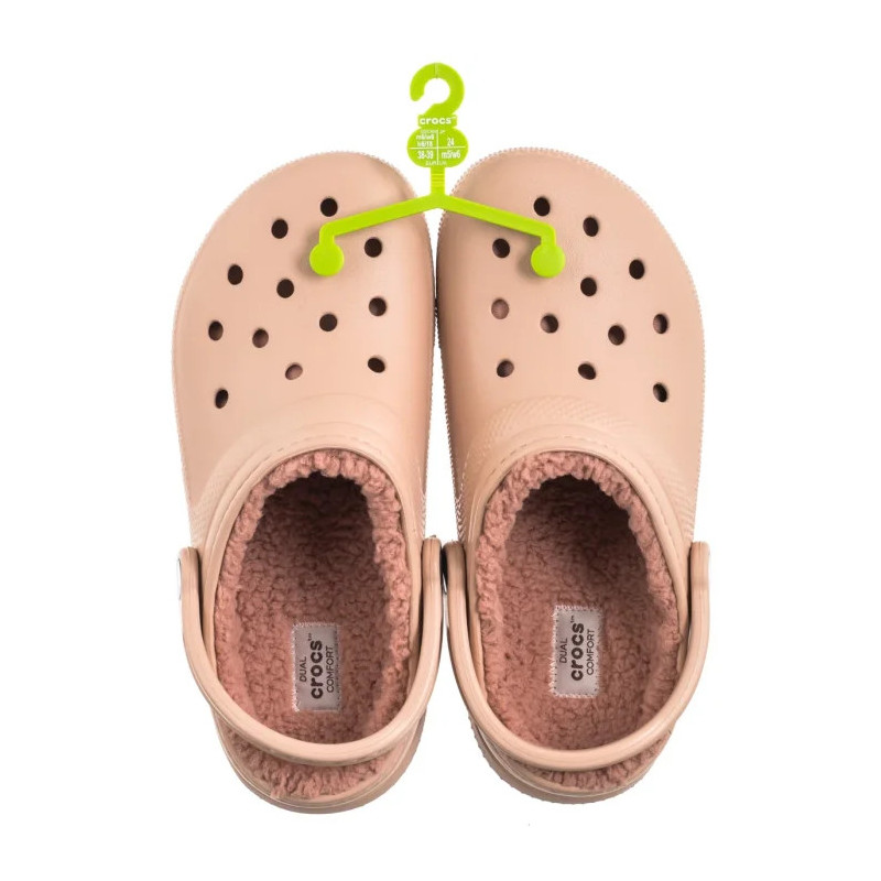 Crocs Classic Lined Clog Pink Caramel 203591-7AF (CR266-g) Naiste kingad/klappide klapid