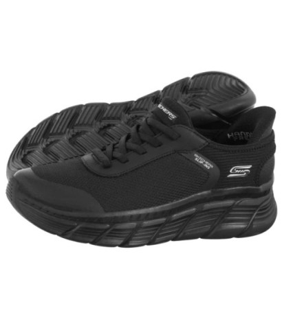 Skechers Bobs B Flex Hi Linear Force Slip-Ins Black 117391/BBK (SK274-a) kingad